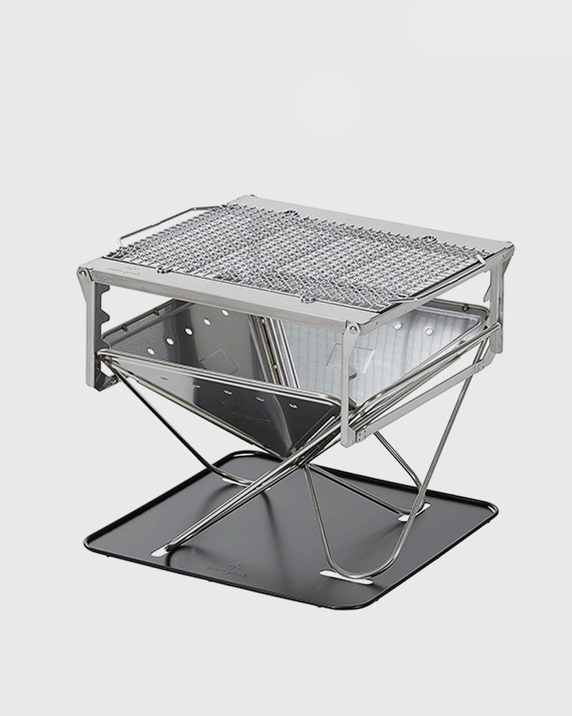 Gadget Snow Peak TAKIBI FIRE & GRILL LARGE STARTER SET Metallisk | ST-032SETS
