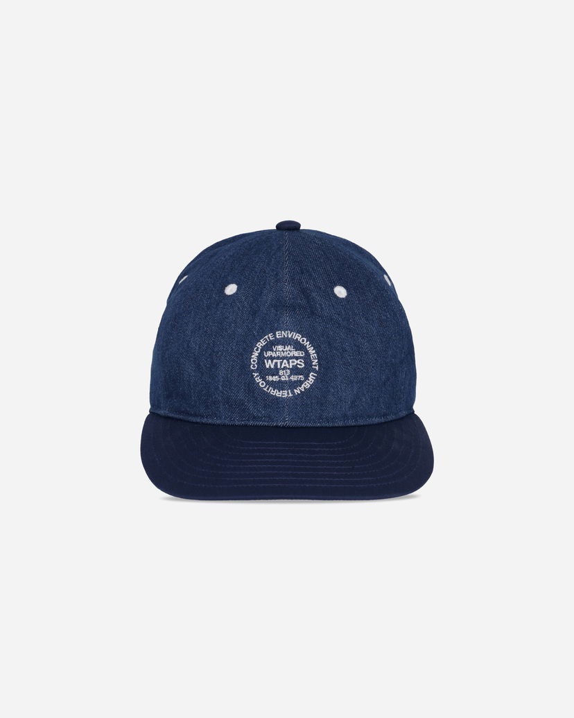 Keps WTAPS WTAPS T-6M 05 Denim Baseball Cap Blå | 251HCDT-HT05 INDIGO