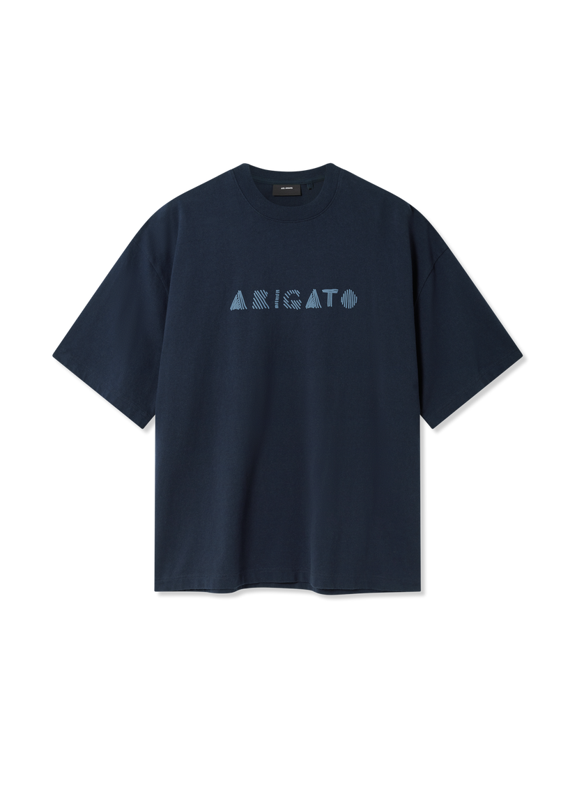 T-shirt AXEL ARIGATO Arigato T-Shirt Mörkblå | A3450003