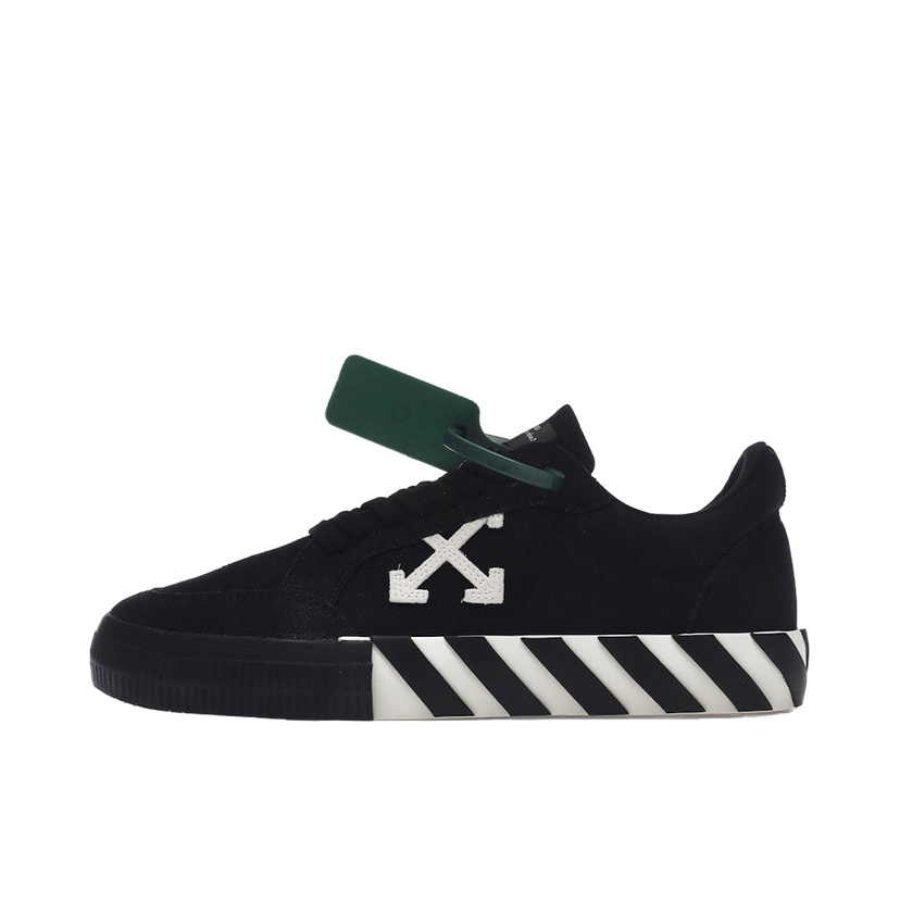 Sneakers och skor Off-White Vulc Low Canvas Black White W Svart | OWIA272C99FAB0011001