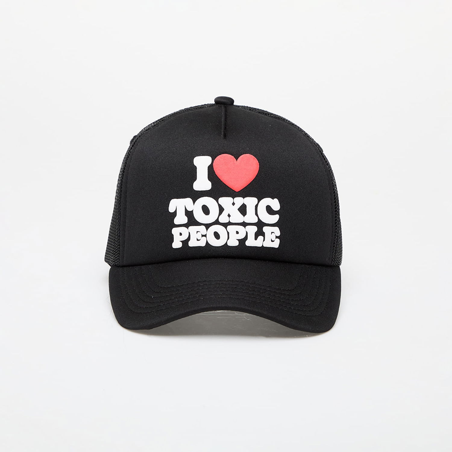 Keps Pleasures Toxic Trucker Cap Svart | P24SP065 BLACK, 0