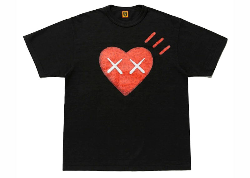 T-shirt KAWS KAWS x Human Made Heart T-Shirt Vit | XX22TE008, 1