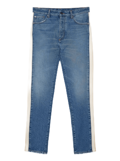 Jeans Palm Angels Track Denim Blå | PMYA028F21DEN0024001
