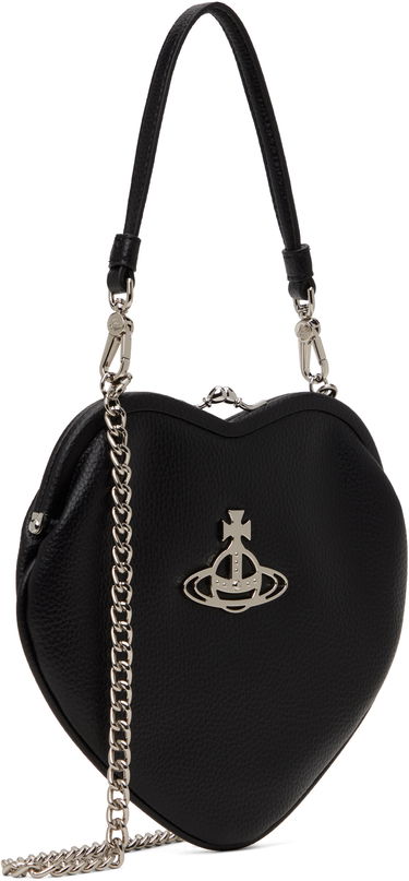 Handväska Vivienne Westwood Heart Shaped Crossbody Bag Svart | 4B010004W-S000D-, 1