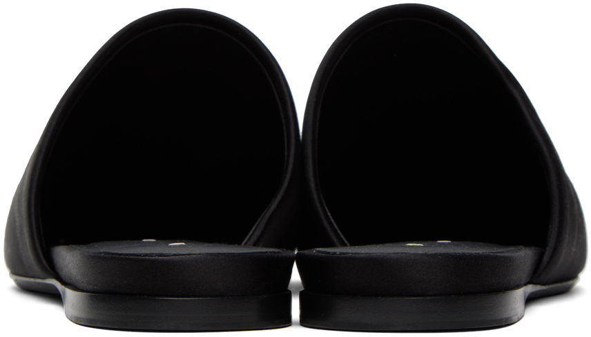 Kläder Max Mara Max Mara Satin Loafers Svart | 45263727600 MM81395, 1