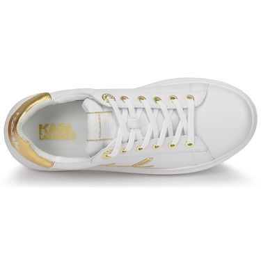 Sneakers och skor KARL LAGERFELD KAPRI Signia Lace Lthr Vit | KL62510A-01G, 4
