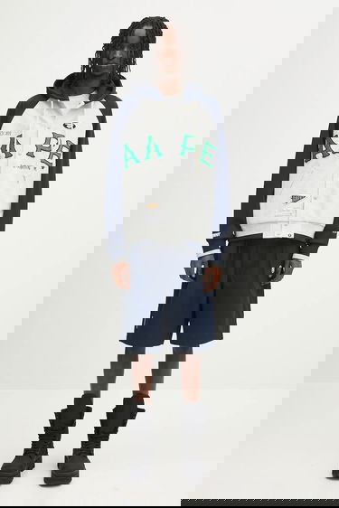 Bomberjacka AAPE by A Bathing Ape AAPE Main Zip Up Hoodie Grå | AAPSWMC323XAO, 4