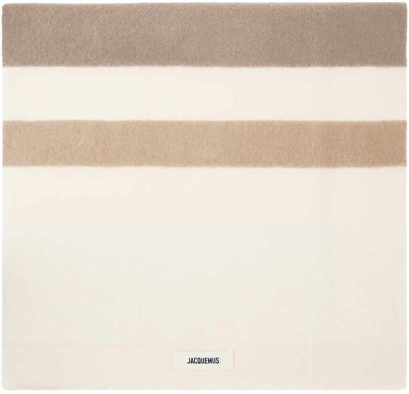 Halsduk Jacquemus Beige 'L'écharpe Arazzo' Scarf Beige | 24H246AC683-5206