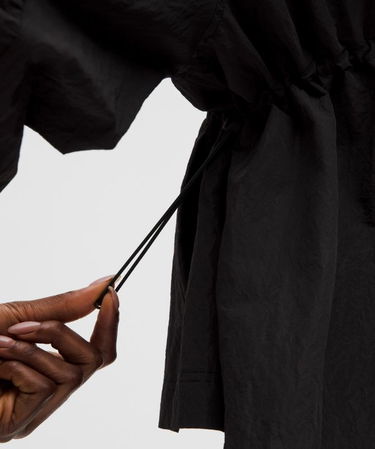 Jacka lululemon Cinchable Crinkled Nylon Jacket Svart | prod20003791, 6