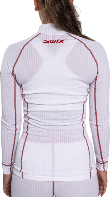 T-shirt SWIX SWIX RaceX Classic Half Zip Top Vit | 10111-23-00036, 2