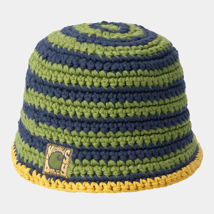 Hatt Carhartt WIP Nicholas Daley Knitted Hat Flerfärgad | I034911_1
