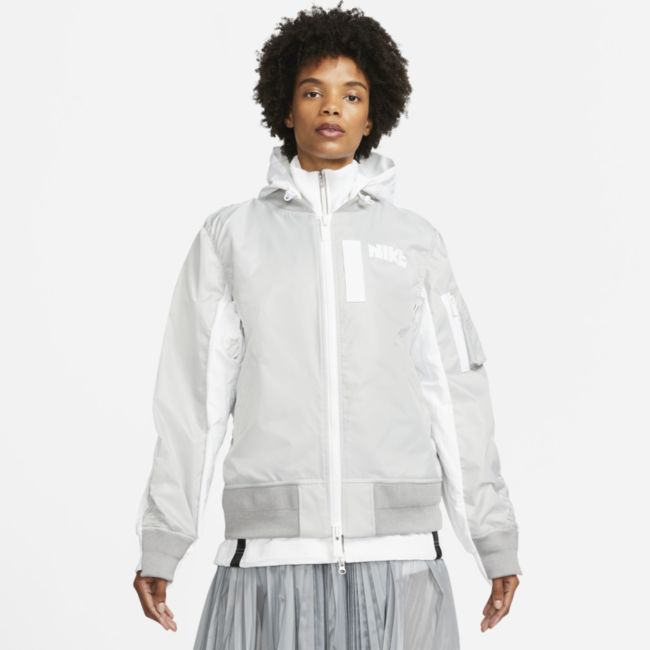 Jacka Nike sacai x Jacket Grå | CV5686-097, 0