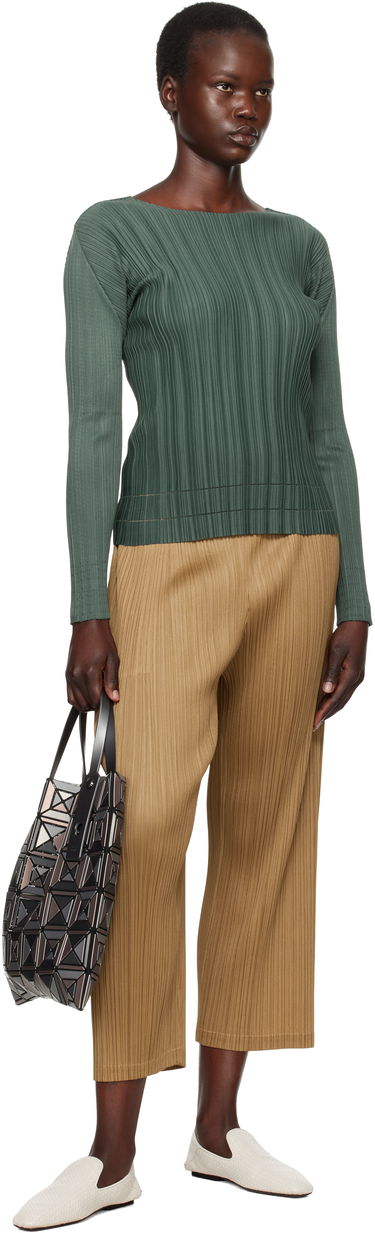 Sweater Pleats Please Issey Miyake Issey Miyake Pleats Please Soft Pleats Top Grön | PP48JK932, 3