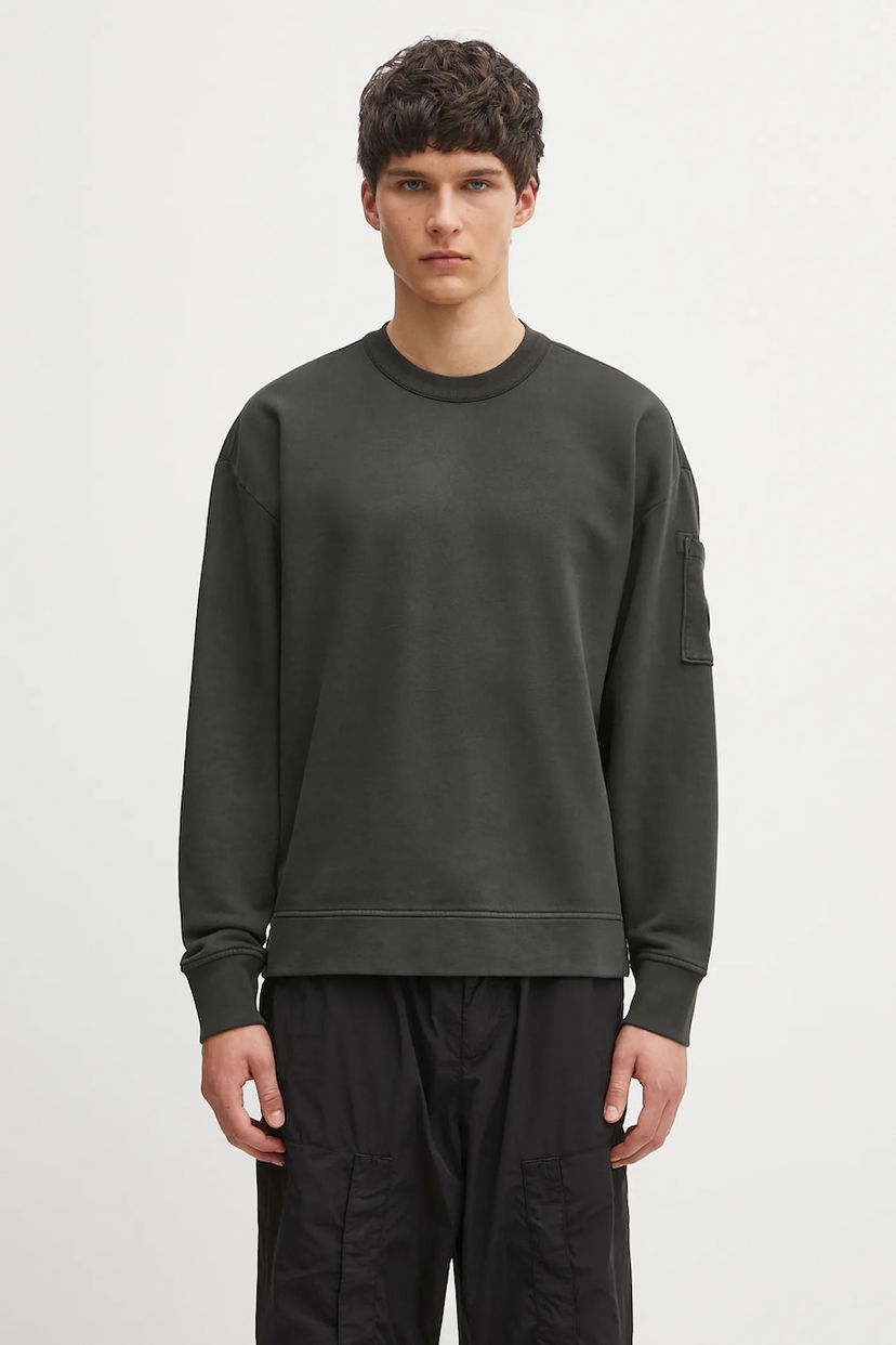 Sweatshirt C.P. Company C.P. Company Crewneck Sweatshirt Grön | 19CMSS058A006372G