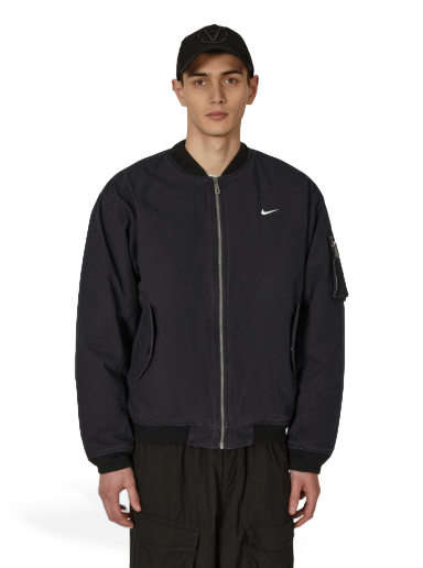 Jacka Nike Woven Flight Jacket Svart | DX0680-010