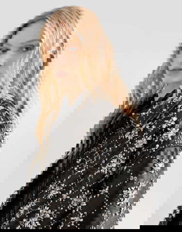 Jacka Dolce & Gabbana Dolce & Gabbana Vintage Leather Jacket With Embroidery Svart | F9T91ZGDDGBS8400, 3