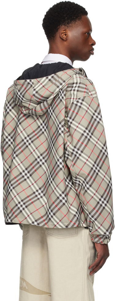 Jacka Burberry Burberry Check Reversible Jacket Beige | 8110290, 2