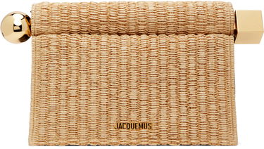 Handväska Jacquemus Jacquemus La Croisière 'The Rond Carré' Pouch Beige | 25E233BA356-3248, 0