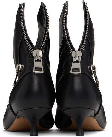 Sneakers och skor JW Anderson Biker Kitten Heel Ankle Boots Svart | BT0105-LA0268, 1