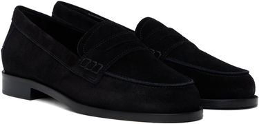 Skovård Aeyde Aeyde Oscar Suede Loafers Svart | A11-FL-VRNR15FL50-FW24-800-022, 3