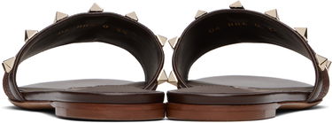 Tillbehör Valentino Valentino Garavani Rockstud Slide Sandals Vit | 6W0S0MH4HJQ, 4