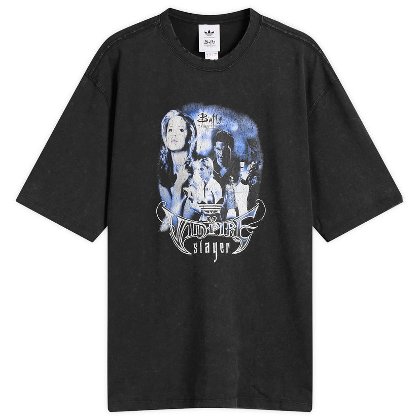 T-shirt adidas Originals Buffy the Vampire Slayer Graphic Tee Svart | JW0154