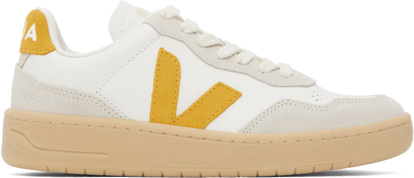 Sneakers och skor Veja V-90 Leather Vit | VD2003894