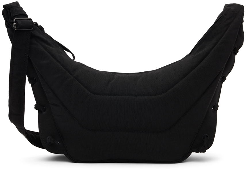 Axelväska LEMAIRE LEMAIRE Medium Soft Game Shoulder Bag Svart | BG0074 LF845, 0