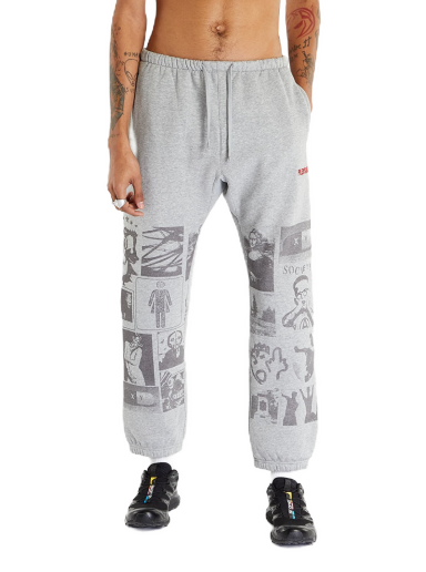 Träningsbyxor Pleasures Choices Sweatpant Grå | P23SP041 GREY