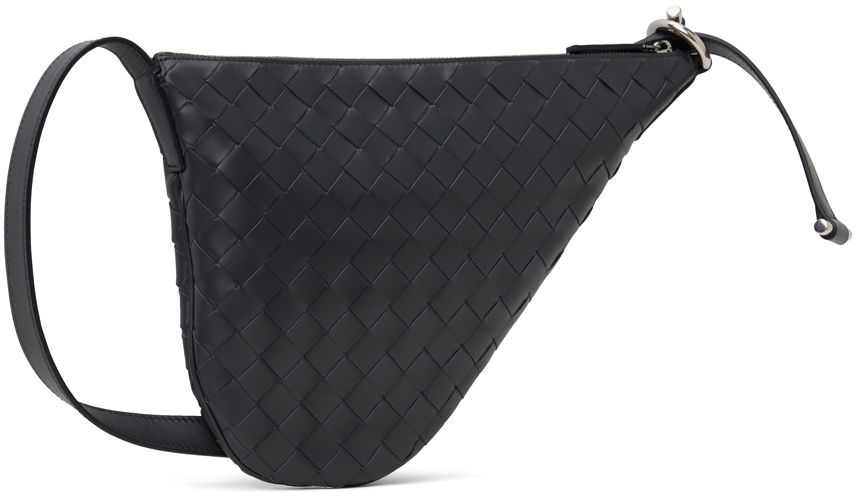 Axelväska Bottega Veneta Bottega Veneta Small Virgule Crossbody Bag Svart | 755863 V2HL1, 1