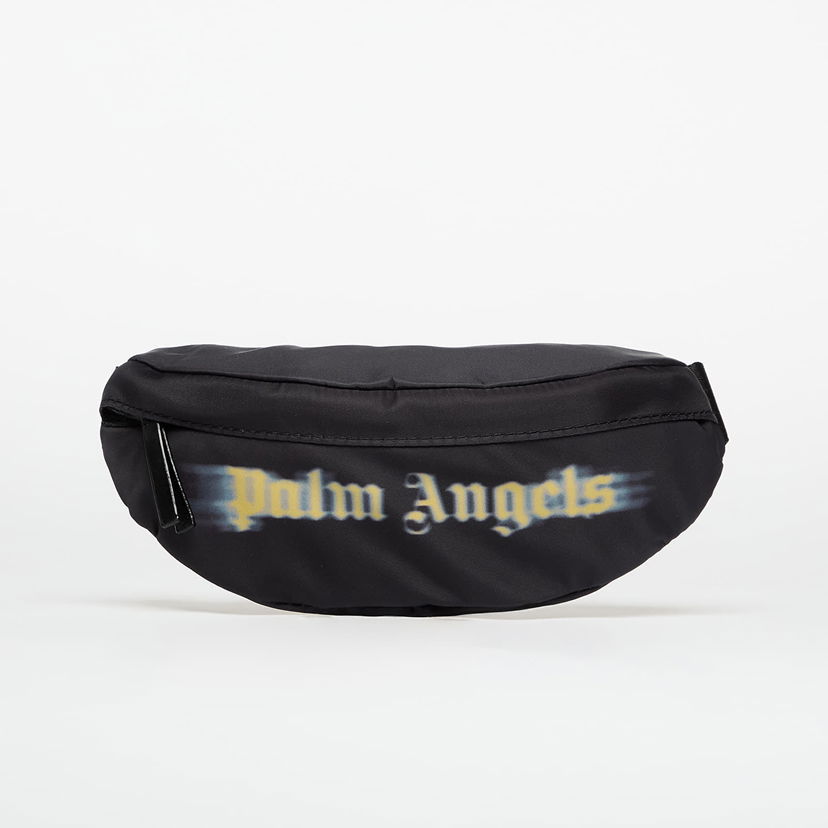 Midjeväska Palm Angels Blurred Logo Fannypack Svart | PBNO006F25FAB0011016