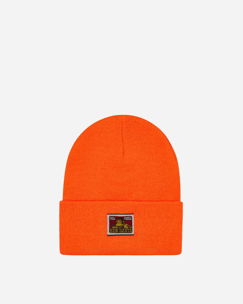 Mössa Ben Davis Orange Logo Beanie Orange | BEN9296 001