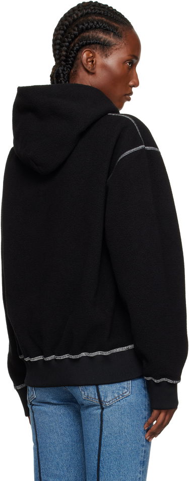 Sweatshirt Maison Margiela MM6 Maison Margiela 'Welcome' Fleece Hoodie Svart | S52GU0243 M20126, 2