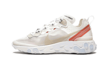 Sneakers och skor Nike React Element 87 ''Light Bone'' Vit | AQ1090-100, 0