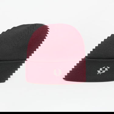 Mössa Fred Perry Fred Perry Wool Beanie Bourgogne | C8161, 4