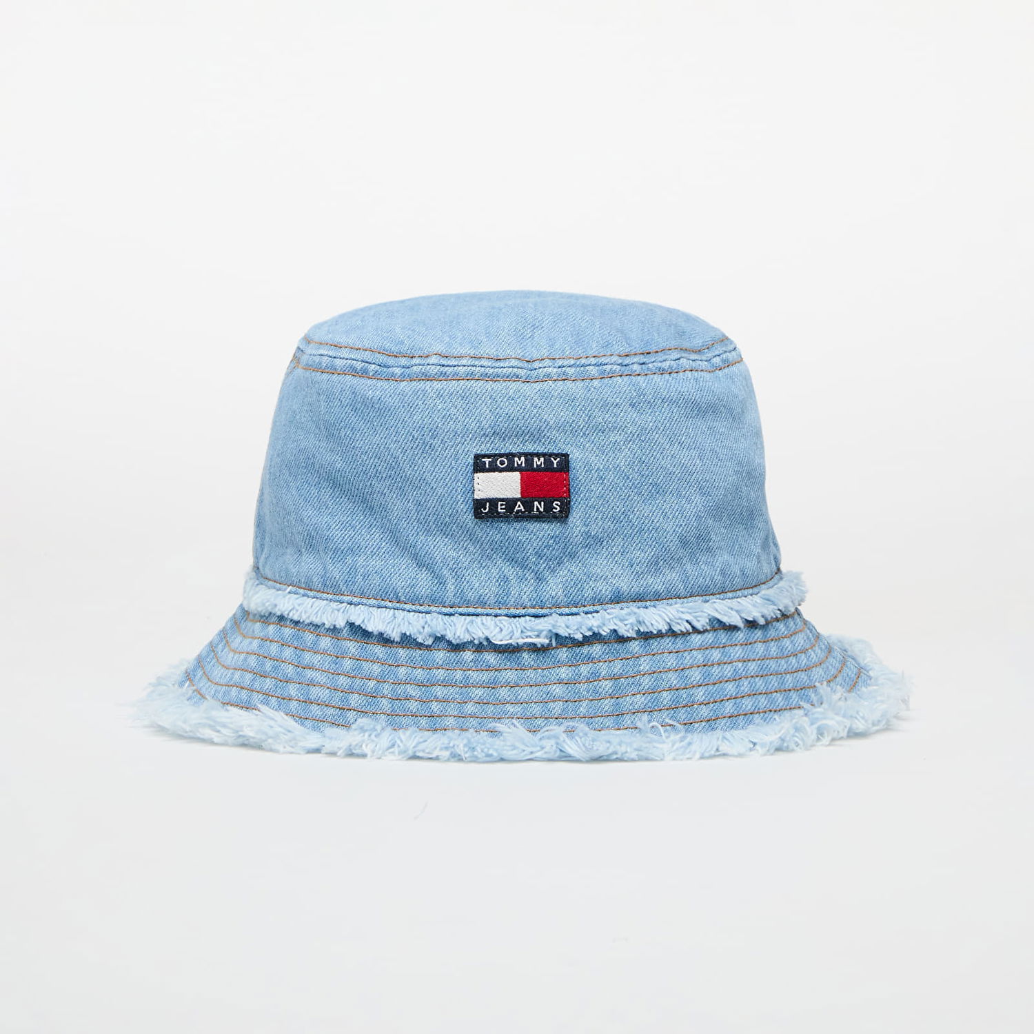 Hatt Tommy Hilfiger Tommy Jeans Heritage Denim Bucket Hat Blå | AW0AW17310 1AA, 0