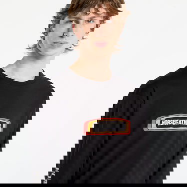 T-shirt Horsefeathers Raceway Long Sleeve T-Shirt Svart | SM1393B, 3