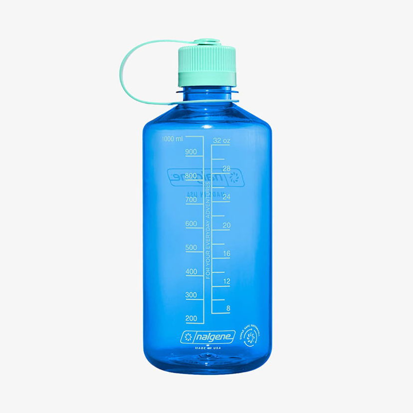 Dricksflaska Nalgene Narrow Mouth Sustain Water Bottle 1000ml Blå | 2021-3332