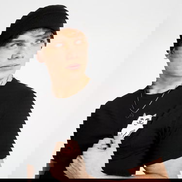 T-shirt RIPNDIP Lord Nermal Pocket Tee Svart | RND0204M, 4