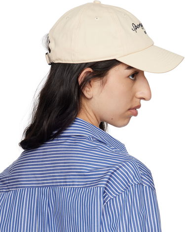Keps Sporty & Rich Sporty & Rich Syracuse Baseball Cap Beige | AC040612322CR01, 2