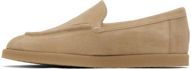 Kläder Max Mara Max Mara Goat Leather Loafers Beige | 2424526311600, 2