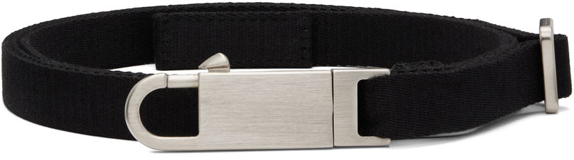 Bälten Rick Owens Rick Owens Concordians Disco Belt Svart | RA02E0785 WEB
