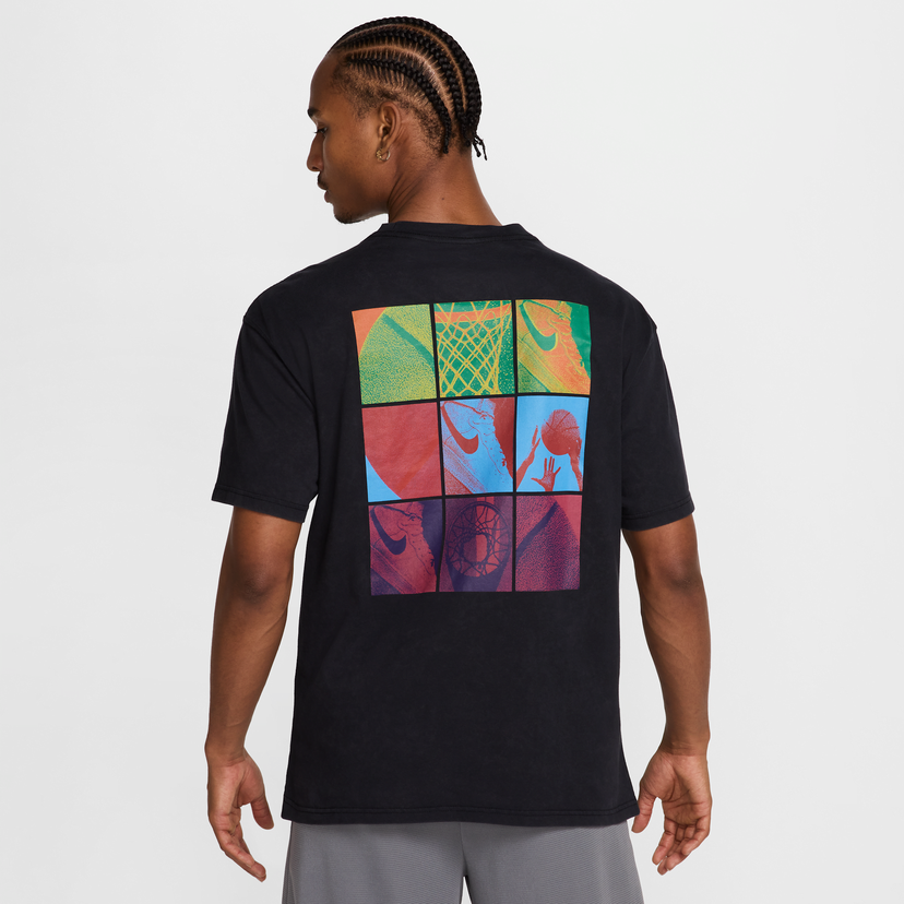 T-shirt Nike Nike Max90 Basketball T-Shirt Svart | HJ3325-010