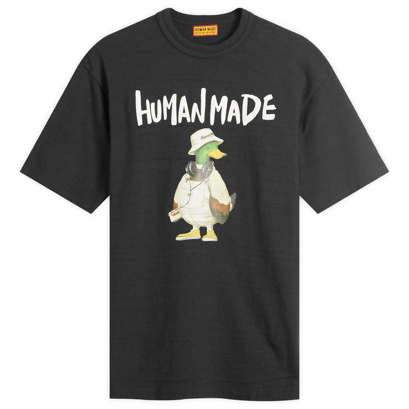 T-shirt Human Made Duck Graphic Tee, Size Large Svart | HM29TE014-BLK