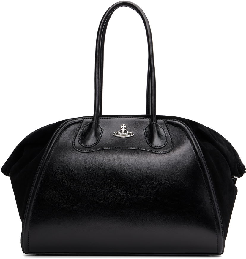 Tygpåse Vivienne Westwood Vivienne Westwood Shirley Holdall Tote Svart | 4701000CW-C006J-