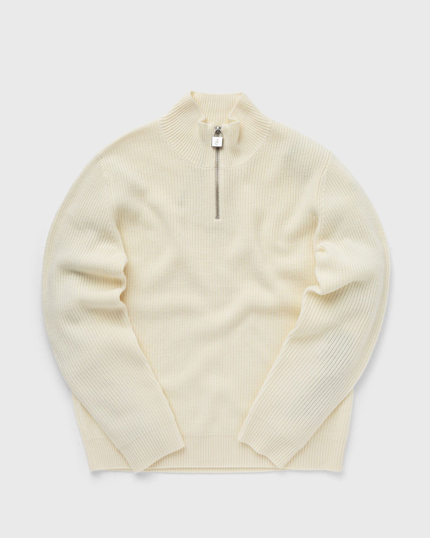 Sweater JW Anderson PADLOCK PULLER HENLEY JUMPER Beige | KW1030-YN0008-002, 0