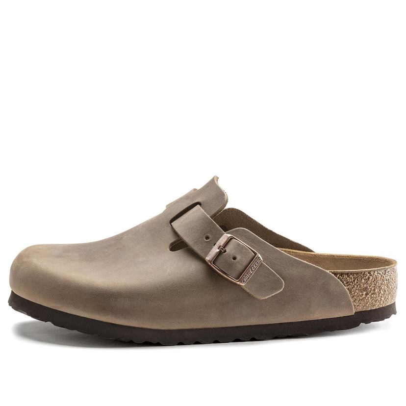 Sneakers och skor Birkenstock Boston Regular Oiled Leather Clogs Beige | 0960811