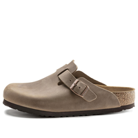 Boston Regular Oiled Leather Clogs