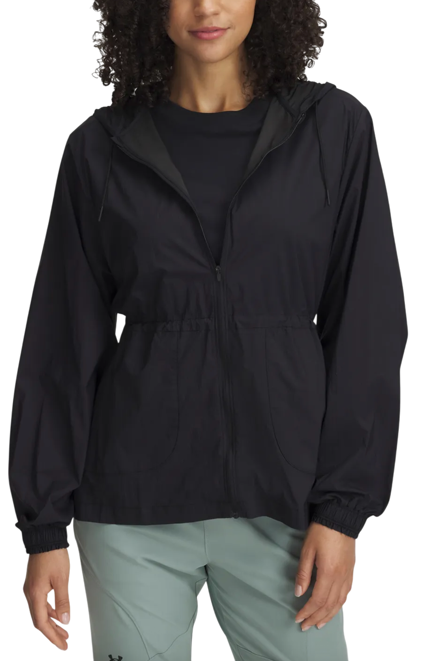 Jacka Under Armour Under Armour Cinch Waist Hooded Jacket Svart | 1389502-001