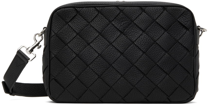 Axelväska Bottega Veneta Bottega Veneta Intrecciato Medium Camera Bag Svart | 755925-V4G31-8803, 0